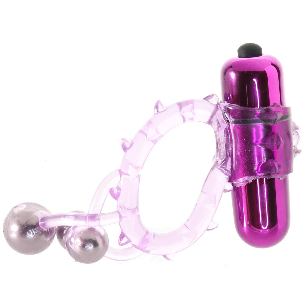 Triple Ball Bangin' Vibrating Ring