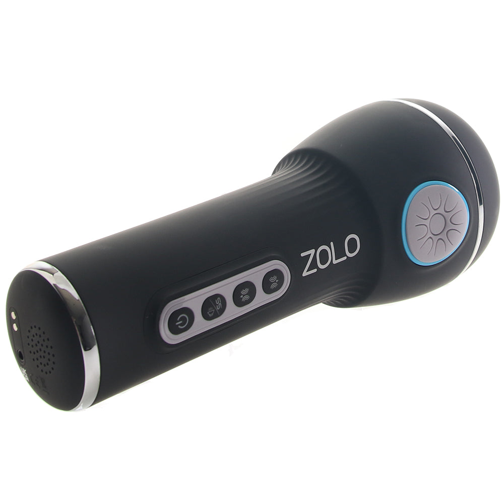 Zolo Power Stroke Vibrating and Squeezing Masturbator